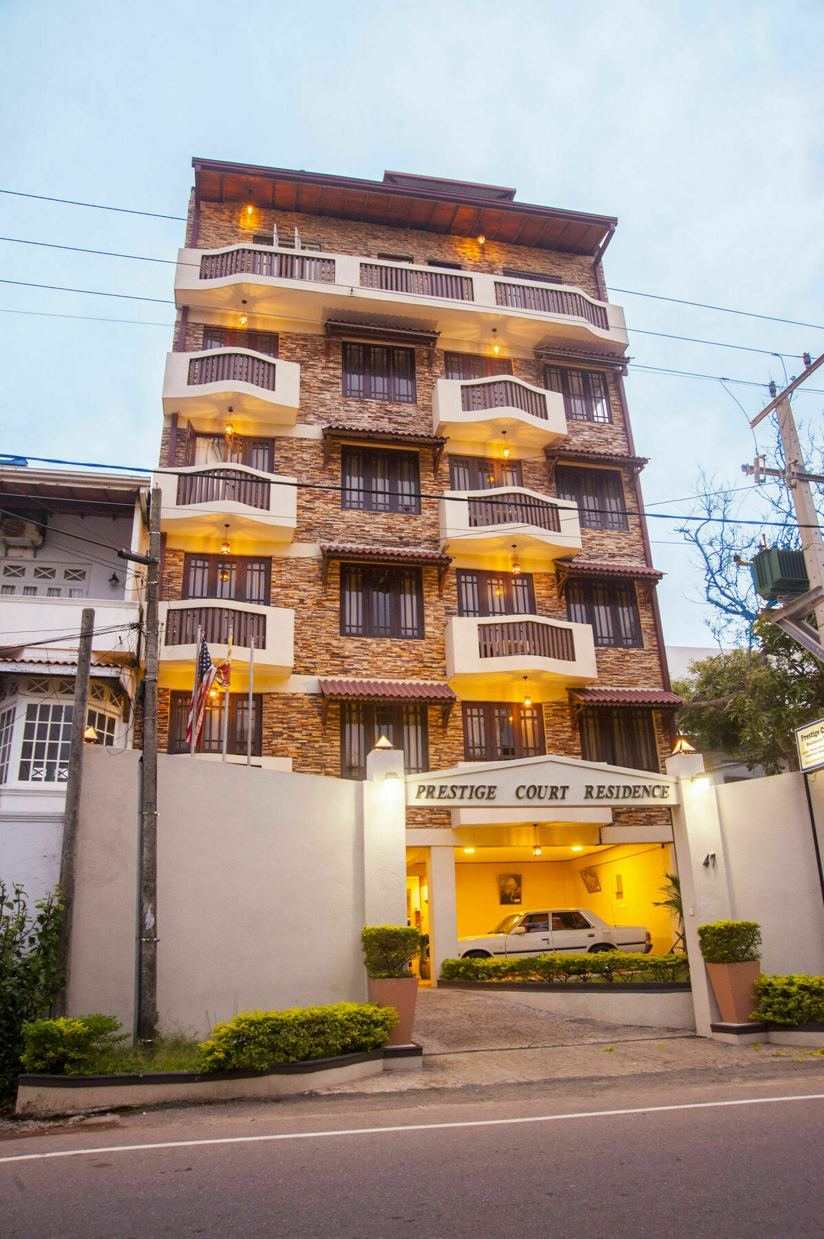 Prestige Court Residencies Hotel Dehiwala-Mount Lavinia ภายนอก รูปภาพ